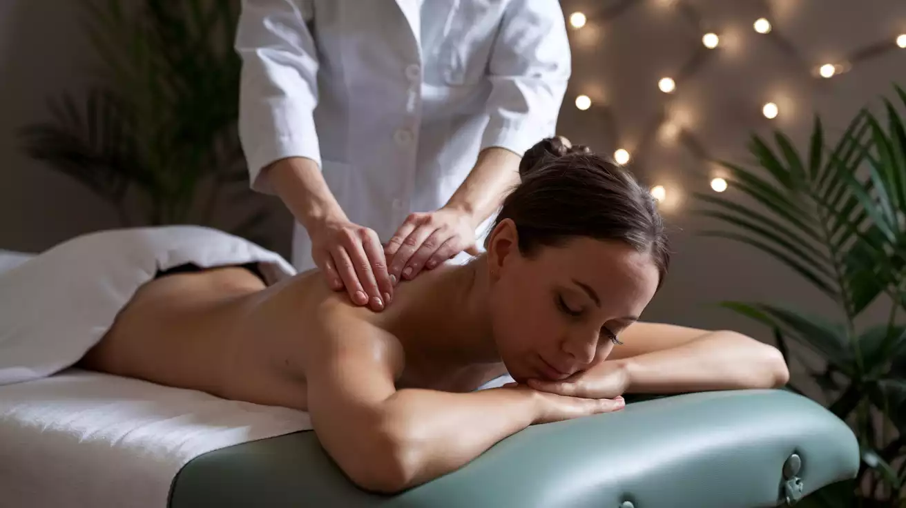 Séance de massage bien-être chez institut de beauté à Gardanne